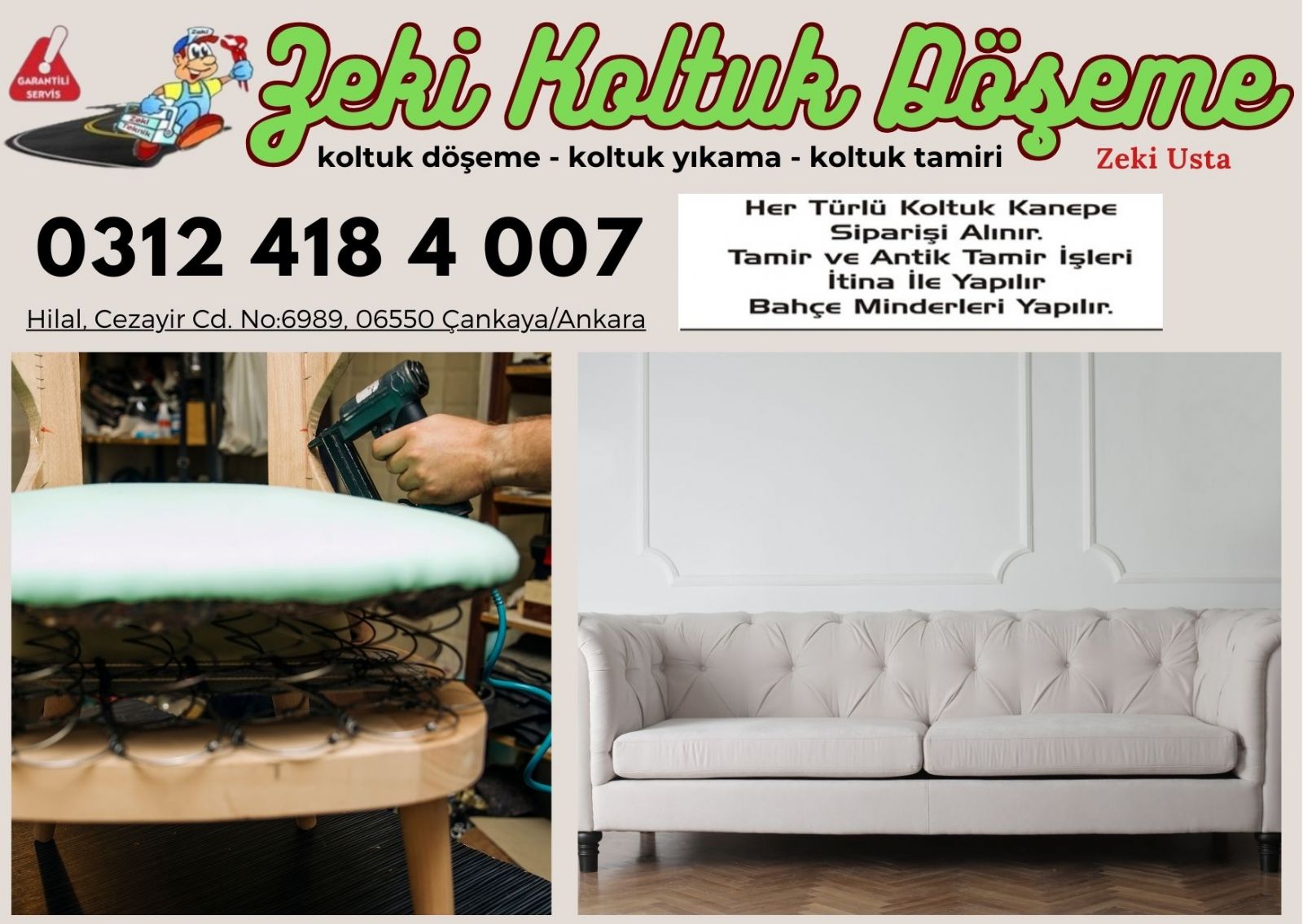 Çankaya Mobilya Döşeme